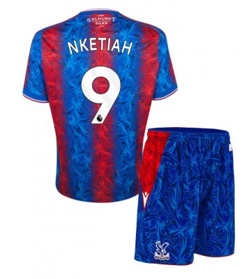 Crystal Palace Eddie Nketiah #9 Hemmatröja Barn 2024-25 Kortärmad (+ Korta byxor)