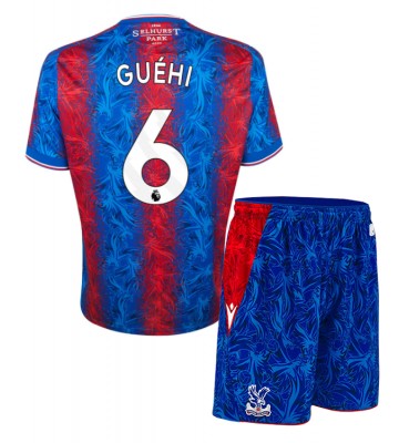Crystal Palace Marc Guehi #6 Hemmatröja Barn 2024-25 Kortärmad (+ Korta byxor)