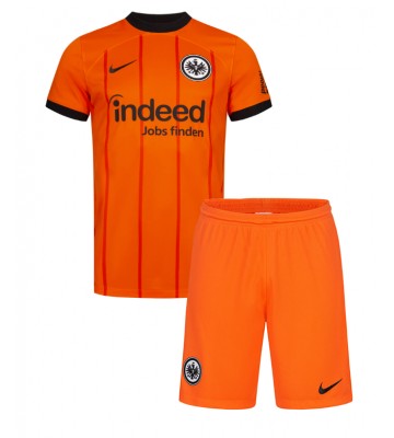 Eintracht Frankfurt Tredje Tröja Barn 2024-25 Kortärmad (+ Korta byxor)