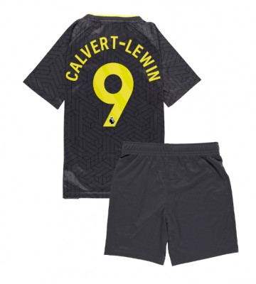 Everton Dominic Calvert-Lewin #9 Bortatröja Barn 2024-25 Kortärmad (+ Korta byxor)