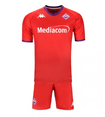 Fiorentina Tredje Tröja Barn 2024-25 Kortärmad (+ Korta byxor)
