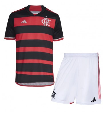 Flamengo Hemmatröja Barn 2024-25 Kortärmad (+ Korta byxor)