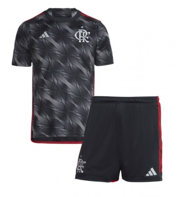 Flamengo Tredje Tröja Barn 2024-25 Kortärmad (+ Korta byxor)