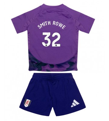 Fulham Emile Smith Rowe #32 Tredje Tröja Barn 2024-25 Kortärmad (+ Korta byxor)