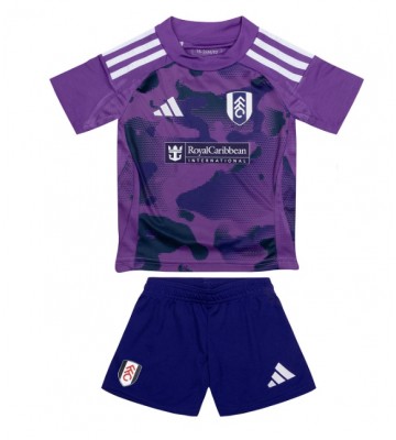 Fulham Tredje Tröja Barn 2024-25 Kortärmad (+ Korta byxor)
