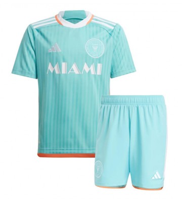 Inter Miami Tredje Tröja Barn 2024-25 Kortärmad (+ Korta byxor)