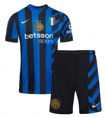 Inter Milan Hemmatröja Barn 2024-25 Kortärmad (+ Korta byxor)