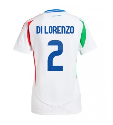 Italien Giovanni Di Lorenzo #2 Bortatröja Dam EM 2024 Kortärmad