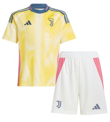 Juventus Bortatröja Barn 2024-25 Kortärmad (+ Korta byxor)