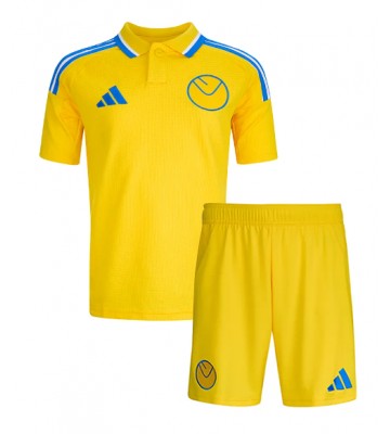 Leeds United Bortatröja Barn 2024-25 Kortärmad (+ Korta byxor)