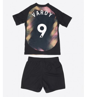 Leicester City Jamie Vardy #9 Bortatröja Barn 2024-25 Kortärmad (+ Korta byxor)