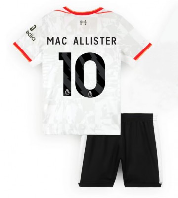 Liverpool Alexis Mac Allister #10 Tredje Tröja Barn 2024-25 Kortärmad (+ Korta byxor)