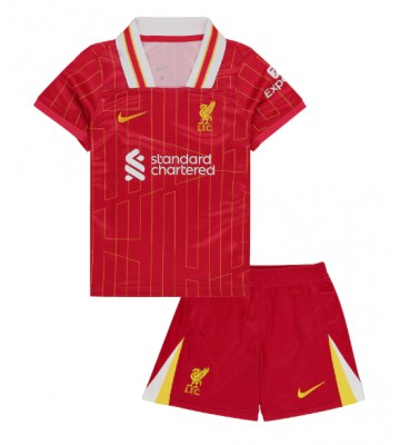 Liverpool Hemmatröja Barn 2024-25 Kortärmad (+ Korta byxor)
