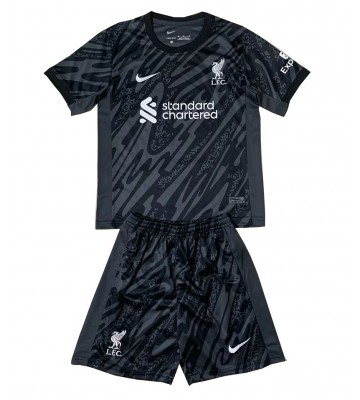Liverpool Målvakt Hemmatröja Barn 2024-25 Kortärmad (+ Korta byxor)