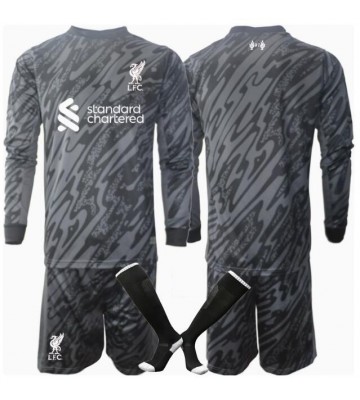 Liverpool Målvakt Hemmatröja Barn 2024-25 Långärmad (+ Korta byxor)