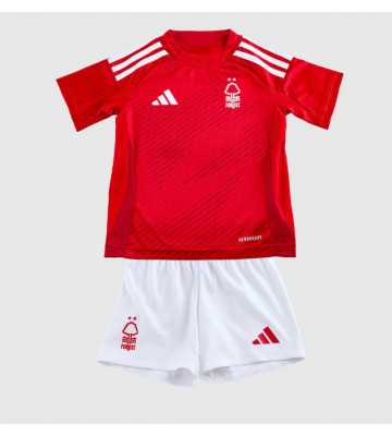 Nottingham Forest Hemmatröja Barn 2024-25 Kortärmad (+ Korta byxor)