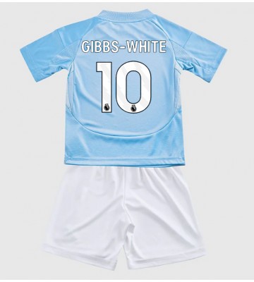 Nottingham Forest Morgan Gibbs-White #10 Tredje Tröja Barn 2024-25 Kortärmad (+ Korta byxor)