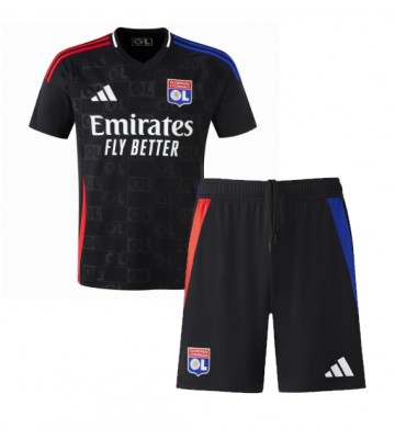 Olympique Lyonnais Bortatröja Barn 2024-25 Kortärmad (+ Korta byxor)