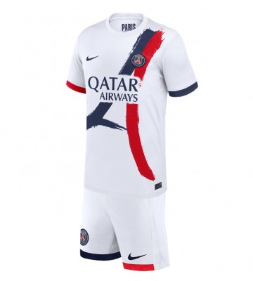 Paris Saint-Germain Bortatröja Barn 2024-25 Kortärmad (+ Korta byxor)