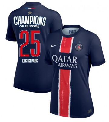 Paris Saint-Germain Hemmatröja Dam 2024-25 UCL Champions Kortärmad
