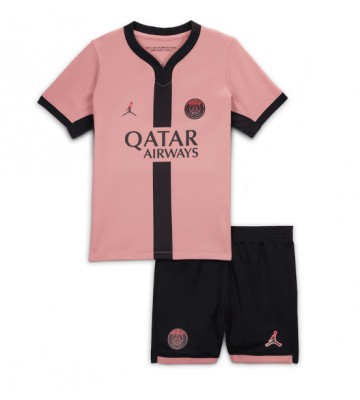 Paris Saint-Germain Tredje Tröja Barn 2024-25 Kortärmad (+ Korta byxor)