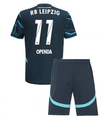 RB Leipzig Lois Openda #11 Tredje Tröja Barn 2024-25 Kortärmad (+ Korta byxor)