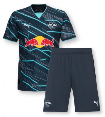 RB Leipzig Tredje Tröja Barn 2024-25 Kortärmad (+ Korta byxor)