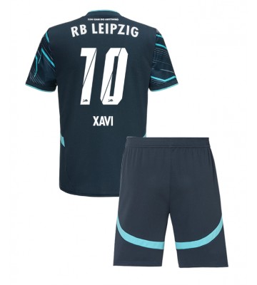 RB Leipzig Xavi Simons #10 Tredje Tröja Barn 2024-25 Kortärmad (+ Korta byxor)