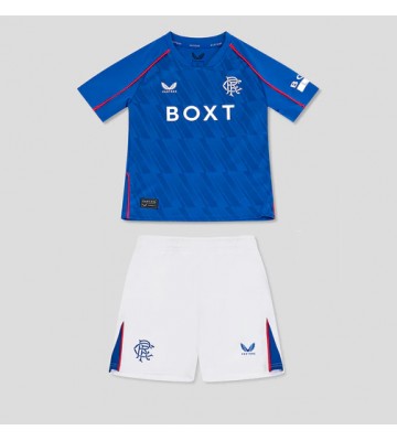 Rangers Hemmatröja Barn 2024-25 Kortärmad (+ Korta byxor)