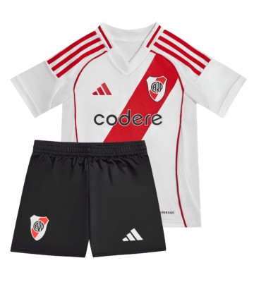 River Plate Hemmatröja Barn 2024-25 Kortärmad (+ Korta byxor)