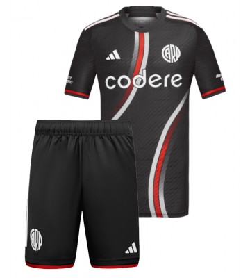 River Plate Tredje Tröja Barn 2024-25 Kortärmad (+ Korta byxor)