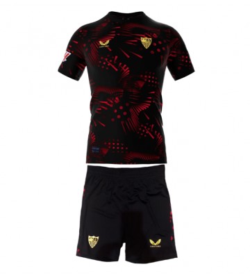 Sevilla Tredje Tröja Barn 2024-25 Kortärmad (+ Korta byxor)