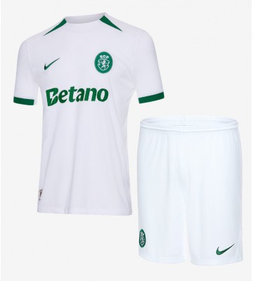 Sporting CP Bortatröja Barn 2024-25 Kortärmad (+ Korta byxor)