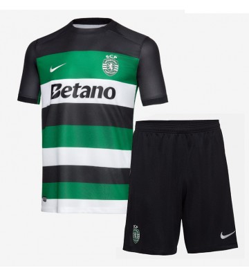 Sporting CP Hemmatröja Barn 2024-25 Kortärmad (+ Korta byxor)
