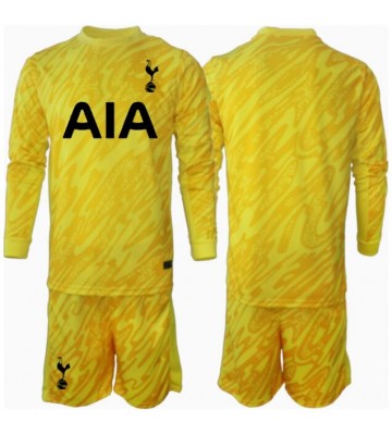 Tottenham Hotspur Målvakt Hemmatröja Barn 2024-25 Långärmad (+ Korta byxor)