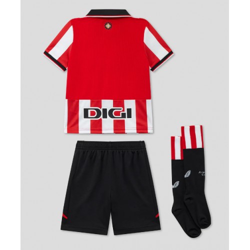 Athletic Bilbao Hemmatröja Barn 2025-26 Kortärmad (+ Korta byxor) Athletic Bilbao Hemmatröja Barn 2025-26 Kortärmad (+ Korta byxor)