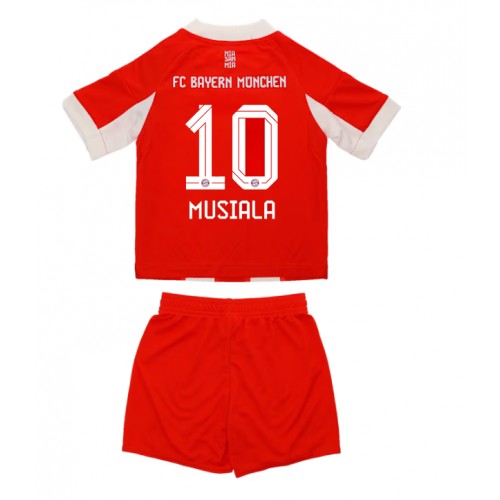 Bayern Munich Jamal Musiala #10 Hemmatröja Barn 2025-26 Kortärmad (+ Korta byxor) Bayern Munich Jamal Musiala #10 Hemmatröja Barn 2025-26 Kortärmad (+ Korta byxor)