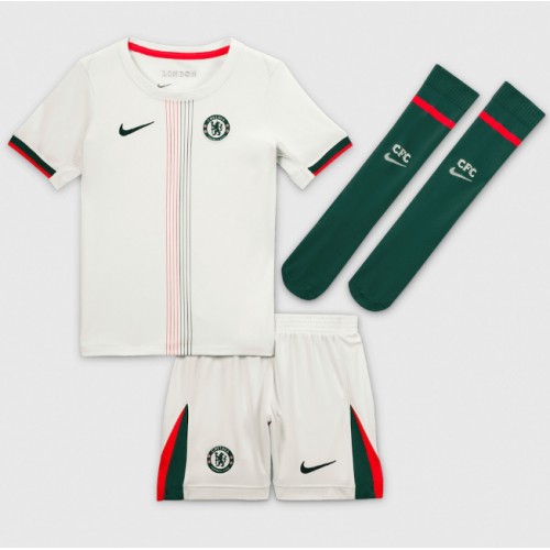 Chelsea Christopher Nkunku #18 Bortatröja Barn 2025-26 Kortärmad (+ Korta byxor) Chelsea Christopher Nkunku #18 Bortatröja Barn 2025-26 Kortärmad (+ Korta byxor)