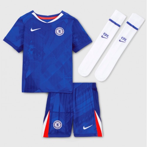 Chelsea Enzo Fernandez #8 Hemmatröja Barn 2025-26 Kortärmad (+ Korta byxor)