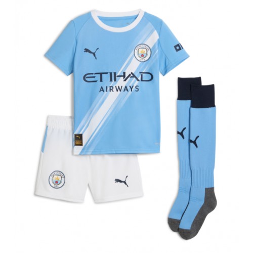 Manchester City Erling Haaland #9 Hemmatröja Barn 2025-26 Kortärmad (+ Korta byxor) Manchester City Erling Haaland #9 Hemmatröja Barn 2025-26 Kortärmad (+ Korta byxor)