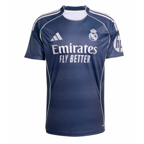 Real Madrid Kylian Mbappe #9 Bortatröja 2025-26 Kortärmad Real Madrid Kylian Mbappe #9 Bortatröja 2025-26 Kortärmad