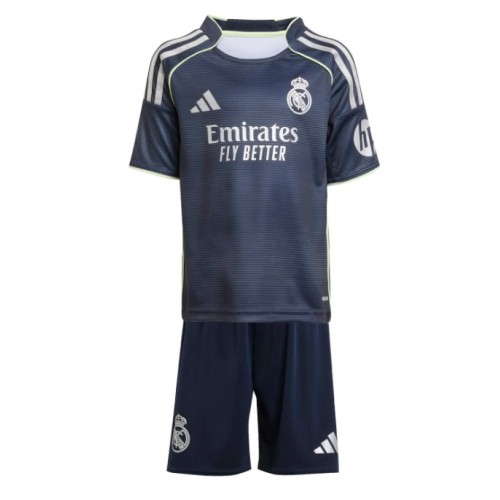 Real Madrid Kylian Mbappe #9 Bortatröja Barn 2025-26 Kortärmad (+ Korta byxor) Real Madrid Kylian Mbappe #9 Bortatröja Barn 2025-26 Kortärmad (+ Korta byxor)