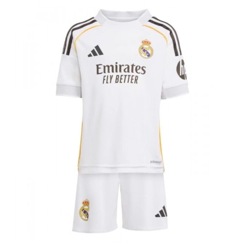 Real Madrid Vinicius Junior #7 Hemmatröja Barn 2025-26 Kortärmad (+ Korta byxor)