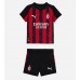 AC Milan Fikayo Tomori #23 Hemmatröja Barn 2025-26 Kortärmad (+ Korta byxor)