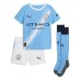 Manchester City Erling Haaland #9 Hemmatröja Barn 2025-26 Kortärmad (+ Korta byxor)